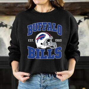 Vtg Buffalo Football Sweatshirt, Buffalo Shirt, Buffalo Football Crewneck